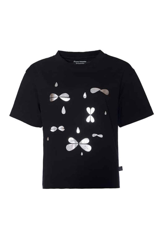 Silver Drop Bows Loose fit T-shirt