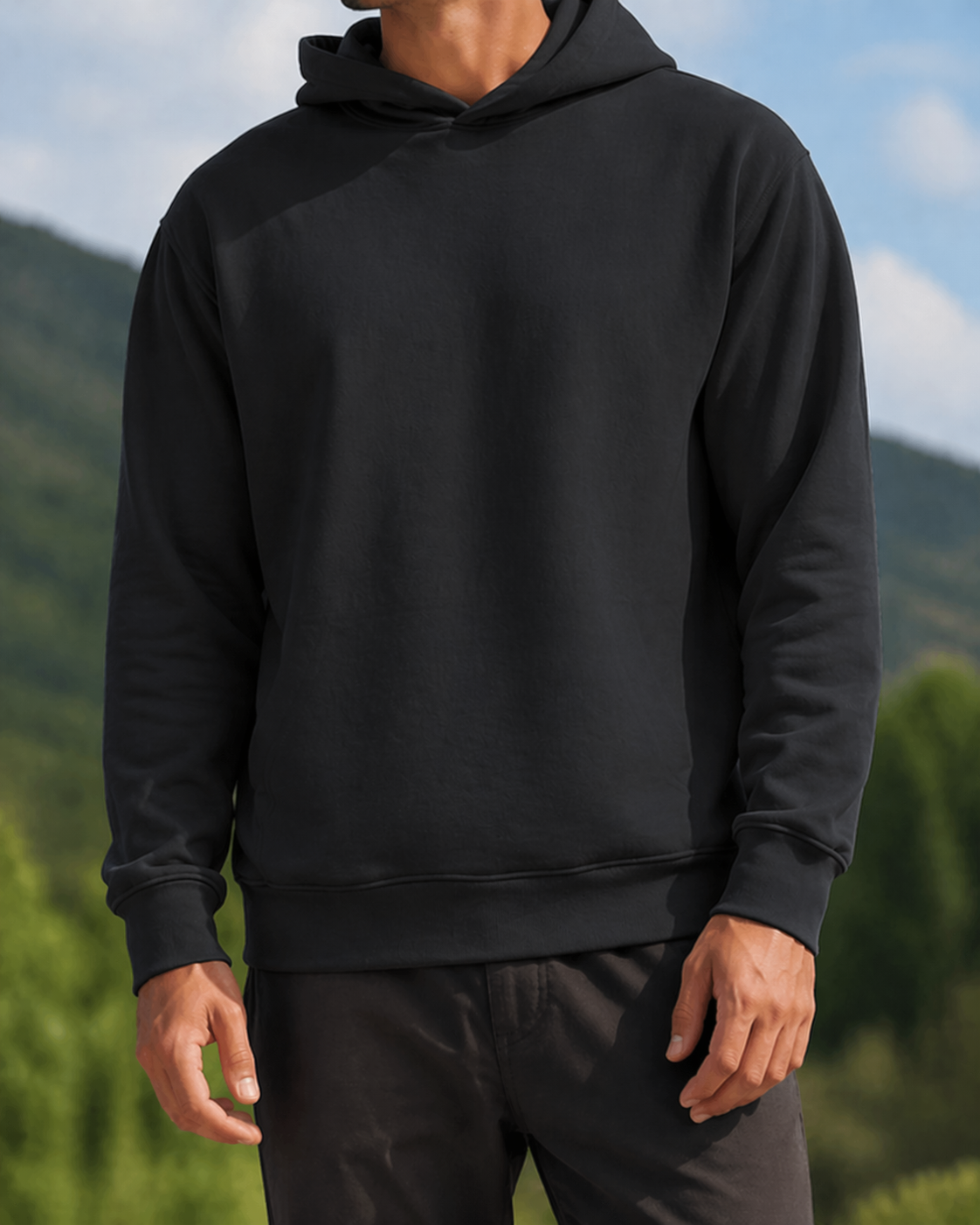 Black pullover